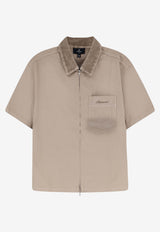 Represent Ramona Zipped Shirt Beige MLM10053837_VINTAGE KHAKI_41114756