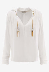 V-neck Chain Shirt