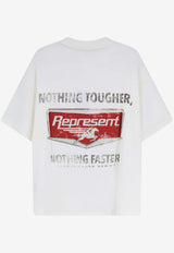 Represent Nothing Faster Graphic Print T-shirt White MLM10059672_FLAT WHITE_41114634