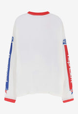 Represent Pegasus Printed Long-Sleeved T-shirt White MLM10078172_FLAT WHITE_41114697