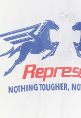 Represent Pegasus Printed Long-Sleeved T-shirt White MLM10078172_FLAT WHITE_41114697