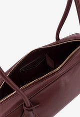 Alaïa Le Teckel Padded Leather Shoulder Bag Burgundy AA1S06033I152325_ROUGE GRENAT_56803153
