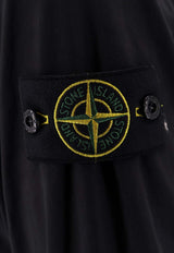 Stone Island Logo Patch Long-Sleeved Shirt Black L1S151200013S0A10V0029_Black_47874464