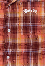Barrow Plaid Check Vintage Bowling Shirt Multicolor S6BWUASI030140_MultiColour_54418050
