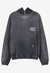 Represent Nothing Faster Faded Hoodie Black MLM10061104_STAINED BLACK_41114862