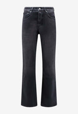 Represent Washed Straight-Leg Jeans Black MLM10049603_AGED BLACK_41114850