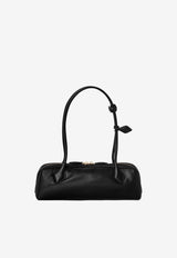 Alaïa Le Teckel Padded Leather Shoulder Bag Black AA1S06033I152999_Black_56803192