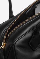 Alaïa Le Teckel Padded Leather Shoulder Bag Black AA1S06033I152999_Black_56803192