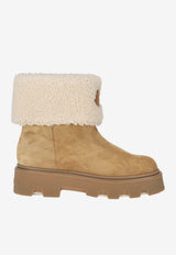 Moncler Aurea Mid Ankle Boots Camel K209B4F00070M6971_23L