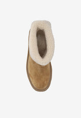 Moncler Aurea Mid Ankle Boots Camel K209B4F00070M6971_23L