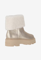 Moncler Aurea Mid Ankle Boots Silver K209B4F00070M7549_M90