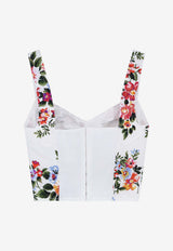 Floral Cropped Top