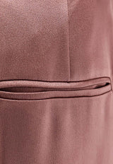 ALYSI Flared Satin Wide-Leg Pants Pink 116162P6221BLUSH_Pink_54418045