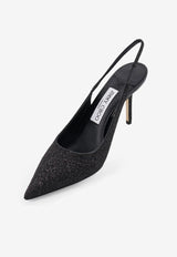 Love 85 Slingback Glittered Pumps