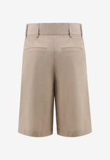 Soeur Imogen Tailored Shorts Beige SHO1033IMOGENECR4126S_SABLE_54423227