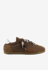 Represent Low-Pro Nubuck Leather Sneakers Brown MLM10053516_Brown_41114612