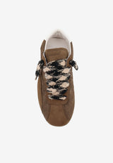 Represent Low-Pro Nubuck Leather Sneakers Brown MLM10053516_Brown_41114612