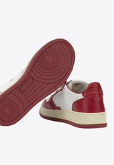 Autry Medalist Low Leather Sneakers Red AULMBH07_2b0c7d9b-3bb9-475e-a854-a2c1f48f1be3
