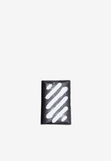 Off-White Diag Spray Bi-Fold Wallet Black OMND09PF25LEA001_1001