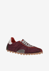 Maison Margiela Replica Low Sneakers Burgundy S58WS0272P7415_HB058