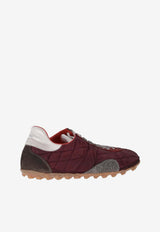 Maison Margiela Replica Low Sneakers Burgundy S58WS0272P7415_HB058