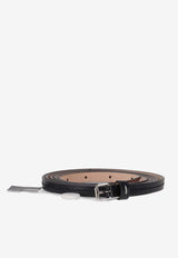Maison Margiela Two-Tone Leather Belt Black SA1TP0019P8222_HB112