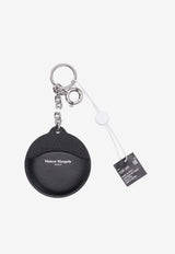 Maison Margiela Signature Stitch Mirrored Keyring Black SA2UA0011P4745_T8013
