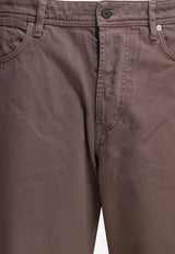 Stone Island Logo Patch Straight-Leg Jeans Purple J100006S0J24V008F_20a3df57-accb-47fc-8ecb-c1ad11c109d2