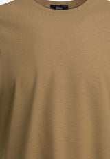 Herno Voile Crepe Jersey T-shirt Brown JG000166U520052113_b5c8291b-41d4-43a4-ad8d-a1b0f2f2e837