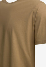 Herno Voile Crepe Jersey T-shirt Brown JG000166U520052113_b5c8291b-41d4-43a4-ad8d-a1b0f2f2e837