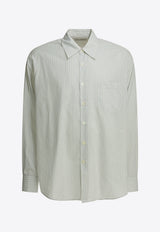 Our Legacy Above Striped Casual Shirt White M2262AISTRIPE_f5ea5392-2327-4a4a-b86c-34205fa98dce