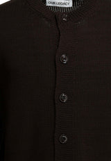 Our Legacy Parlor Textured Cardigan Brown M2263PBCOFFEE_3af97fb7-b855-4617-97f0-a1cbfbbcb97b