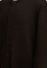 Our Legacy Parlor Textured Cardigan Brown M2263PBCOFFEE_3af97fb7-b855-4617-97f0-a1cbfbbcb97b