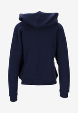 Ralph Lauren Shrunken Fit Hooded Sweatshirt Navy 211943007002_410
