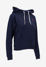 Ralph Lauren Shrunken Fit Hooded Sweatshirt Navy 211943007002_410