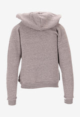 Ralph Lauren Shrunken Fit Hooded Sweatshirt Gray 211943007004_020