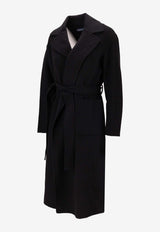 Ralph Lauren Belted Wool Coat Black 211966533003_001