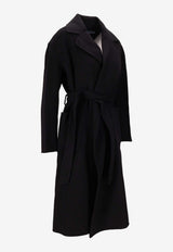 Ralph Lauren Belted Wool Coat Black 211966533003_001