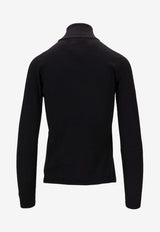 Max Mara Meana High-Neck Cashmere Sweater Black 2521366072600MEANA_007