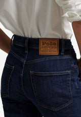 Ralph Lauren Logo Patch Straight-Leg Jeans Denim 211969407001_400