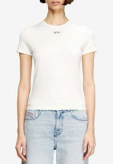 Diesel Metallic Oval D T-shirt White A199170AHQH141_White_44131677