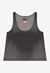 Diesel De-Misy-S Stonewashed Denim Tank Top Black A21696068VM02_Black_44131739