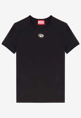 Diesel Metallic Oval D T-shirt Black A199170AHQH900_Black_44131722