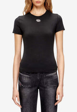 Diesel Metallic Oval D T-shirt Black A199170AHQH900_Black_44131722