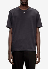 Diesel Oval-D Crewneck T-shirt Black A199630AIJU9XX_Black_44131685