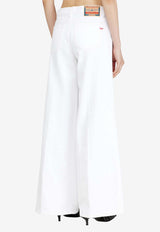 Diesel Buttoned Straight-Leg Jeans White A0362409N92100_White_44131704