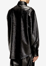 Diesel S-Simply Buttoned Shirt Black A200210QMBU9XX_Black_44131705