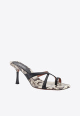 Paris Texas Lorena 80 Python Leather Sandals Multicolor PX1975XNPPTPYTHONBLACK_Pythonblack_42176917