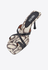 Paris Texas Lorena 80 Python Leather Sandals Multicolor PX1975XNPPTPYTHONBLACK_Pythonblack_42176917