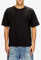 Diesel Embroidered Logo T-shirt Black A215620PLAT9XX_Black_44131750